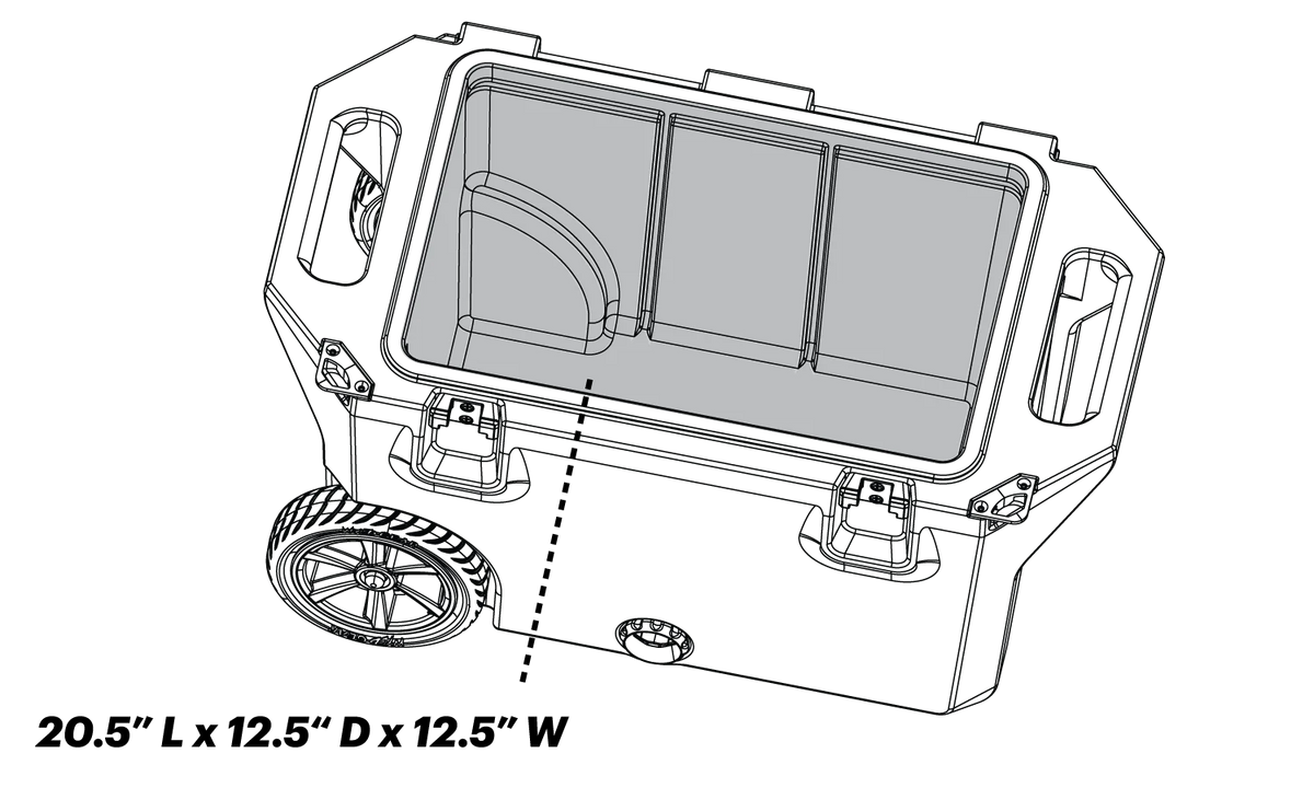 Wyld Gear® Freedom Series 50-Qt. Hard Cooler