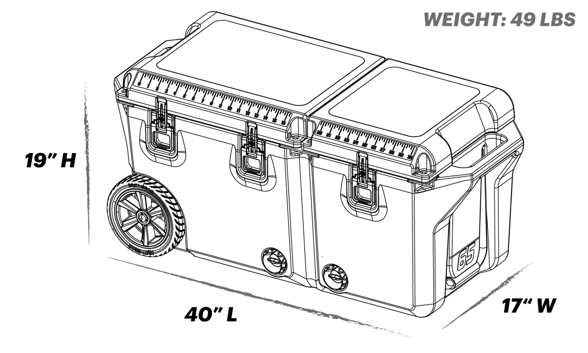 Wyld Gear® 65qt Freedom Series Cooler